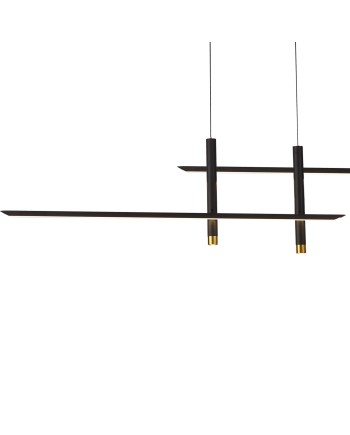 ESPARTA * LÁMPARA LED 50W - 3000K - NEGRO